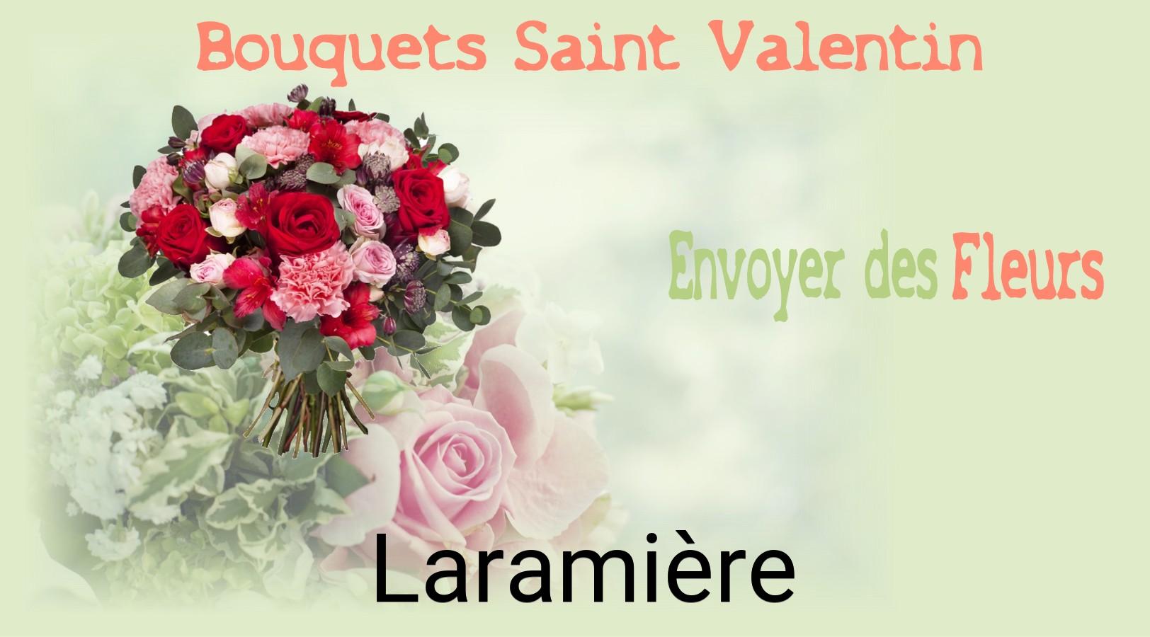 Roses de Saint-Valentin livrées à Laramière
